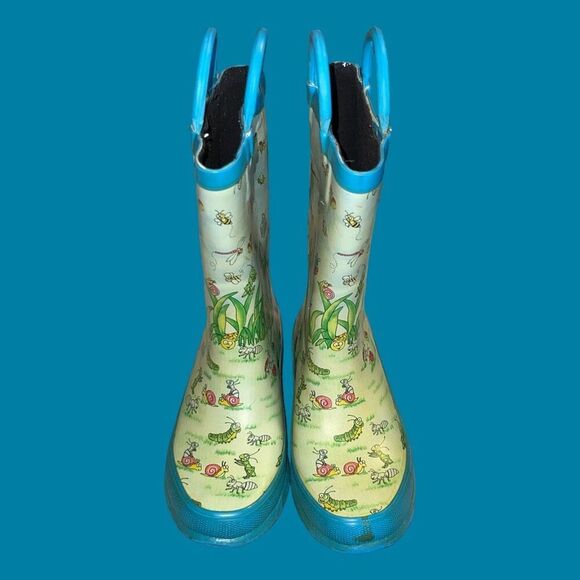 Toddler Vintage Servl’s by Honeywell Critter Rainboots Size 11 - Picture 2 of 7